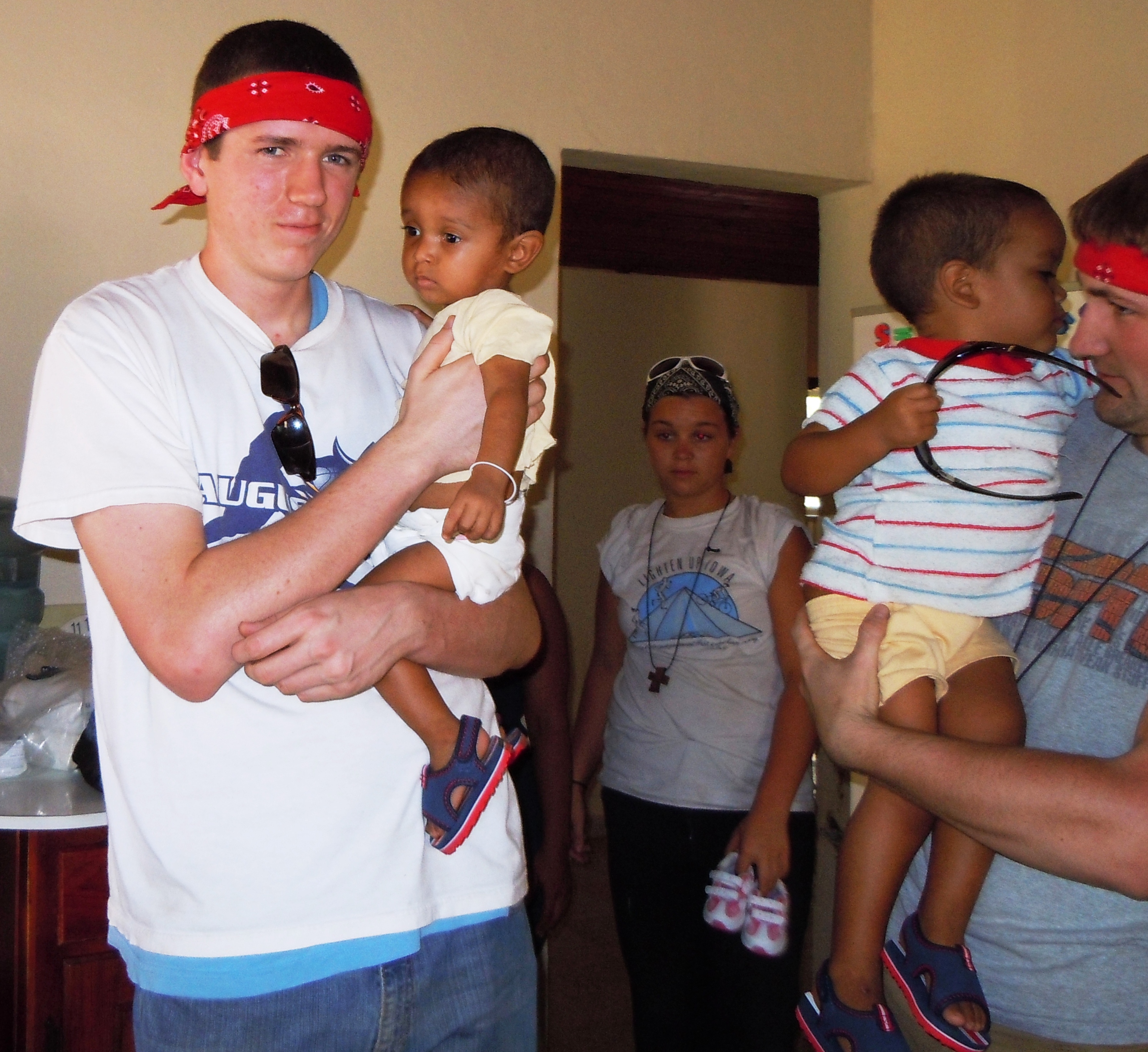 Missioners visit the Malnutrition Center in Sulaco