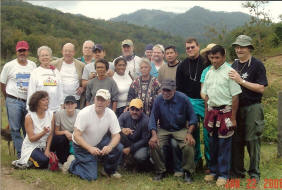 Medical group poses with their Honduran helpers